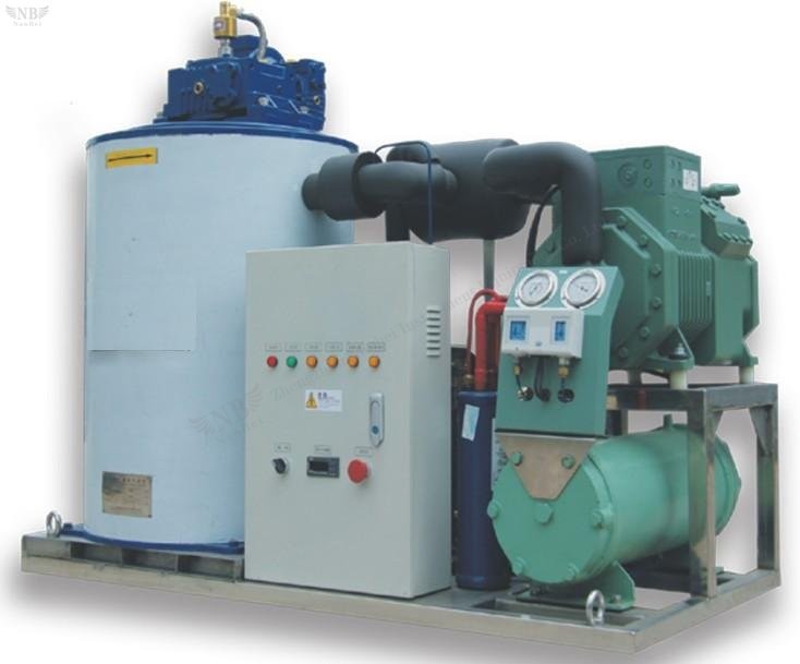 4t/24h Seawater flake ice machine