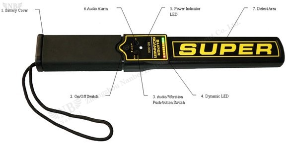 hand held metal detectors